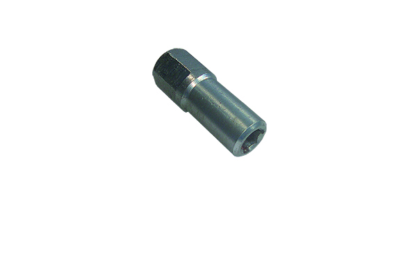 Ponta para prensa sextavada com encaixe sextavado de 8mm para ser usadas as pontas de impacto.