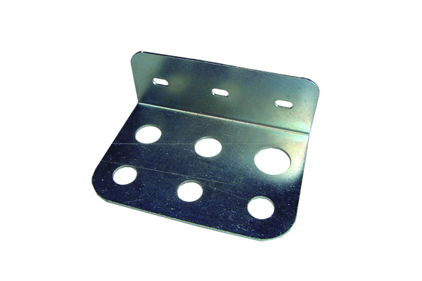 Suporte horizontal com 6 furos 13mm.