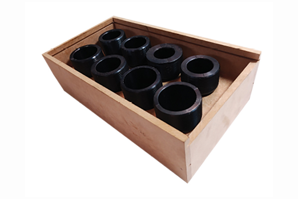 Kit de instaladores bi-partido com 8 peças para retentor de bengalas contendo as seguintes medidas(35,4x47/38x47/40x48,5/42x49,5/44x51/47x56/48,5x56,5/50,5x59,5mm).