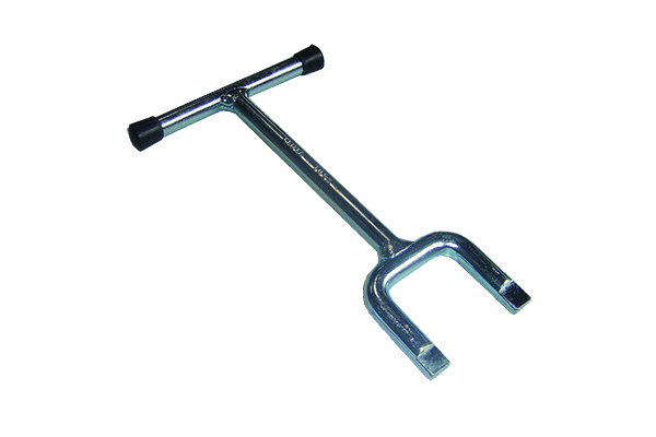 Ferramenta para tirar e colocar sensor da bóia do tanque de gasolina do FIAT Palio e Uno.