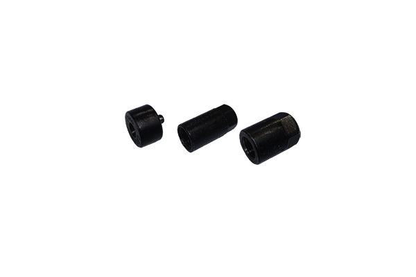 Kit com 3 protetores de virabrequim (M12x1.25mm, M10x1.25 e protetor universal).