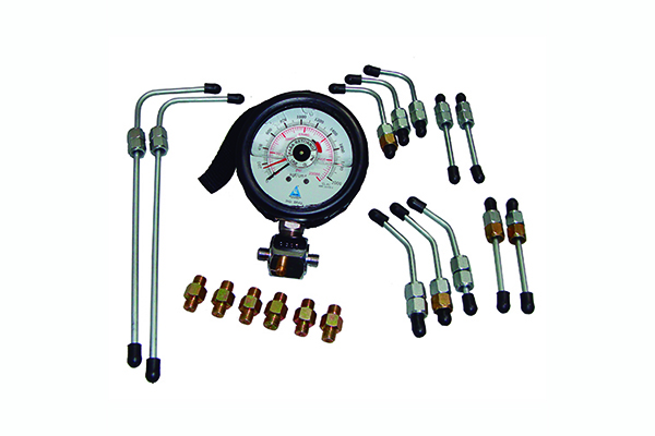 Equipamento para medir pressão da linha de combustível do sistema Common Rail (Diesel).