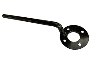 Ferramenta para fixação de placa HONDA CBX 200 STRADA / NX 200 / XR 200 / BIZ / CG 125(2000...) CG 150 TITAN CRX 80.