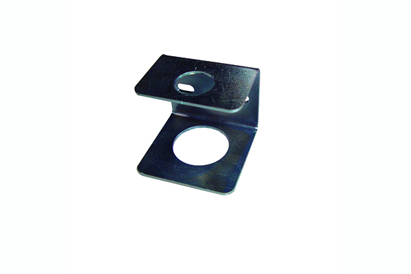 Suporte com furo duplo.