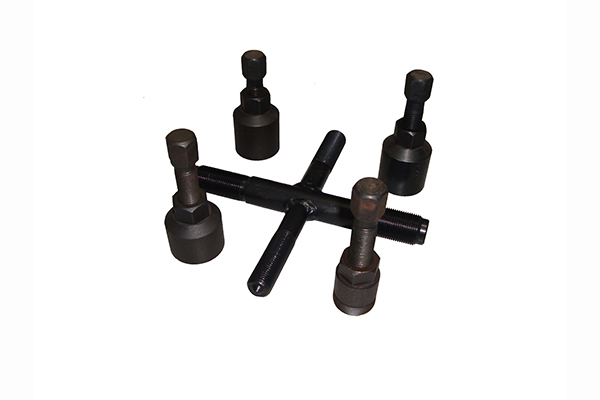 Kit com 5 ferramentas para sacar magneto (uso universal).