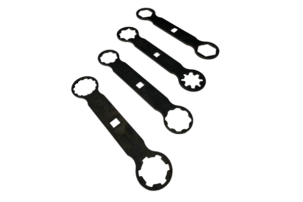 Kit com 4 chaves para suspensão de Bike  RST/SUNTUOR (GILA/CAPA/LAUNCH/OMEGA/DIRT/BLAZE etc...).