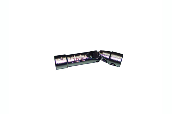 Chave articulada para velas curta (16mm).